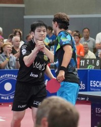 樊振东3-1战胜泽利科，收获德甲首场胜利