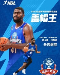 季后赛场均28分16篮板！媒体人：达卡里•约翰逊加盟浙江